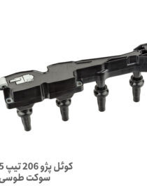 کوئل استاندارد پژو 206 تیپ 5 سوکت طوسی | خرید از پلاس پارت